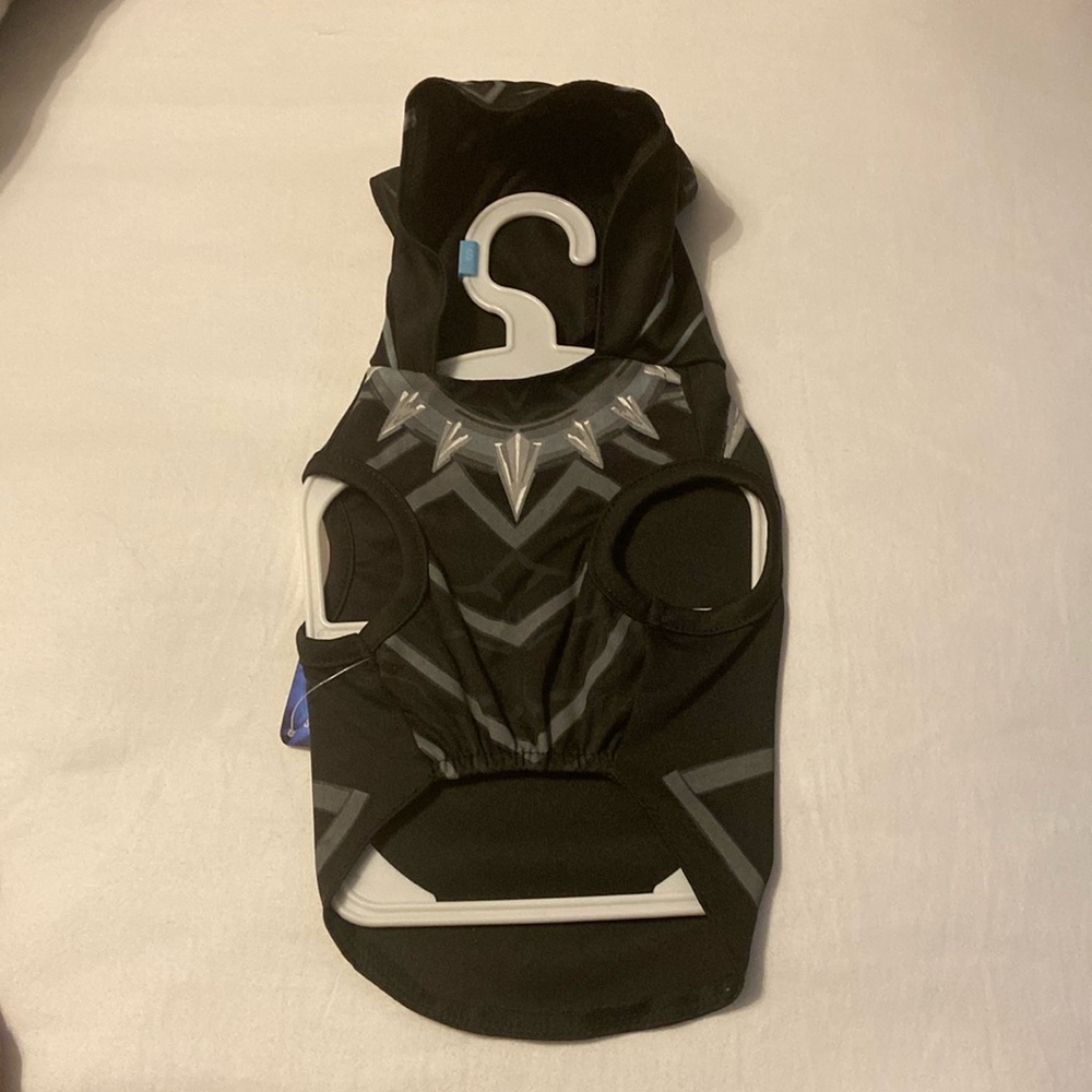 Small Black Panther Costume “WoofKanda”